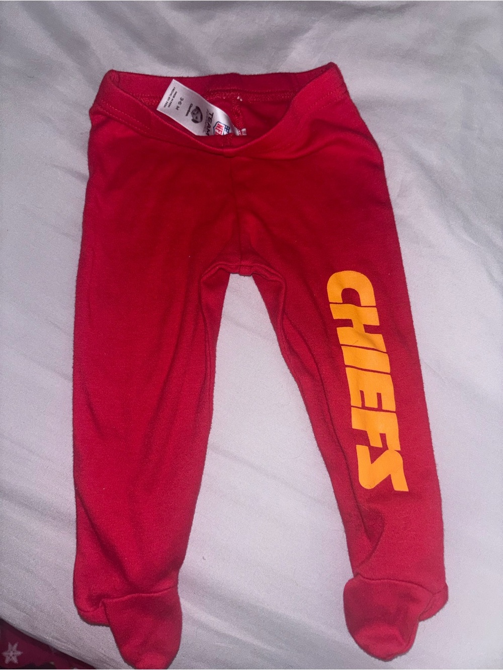 KC Chiefs 3-6 month outfits